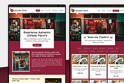 Chinese Restaurant Website, a Wix Template by Kitteeh (Thumbnail 5 of 10)