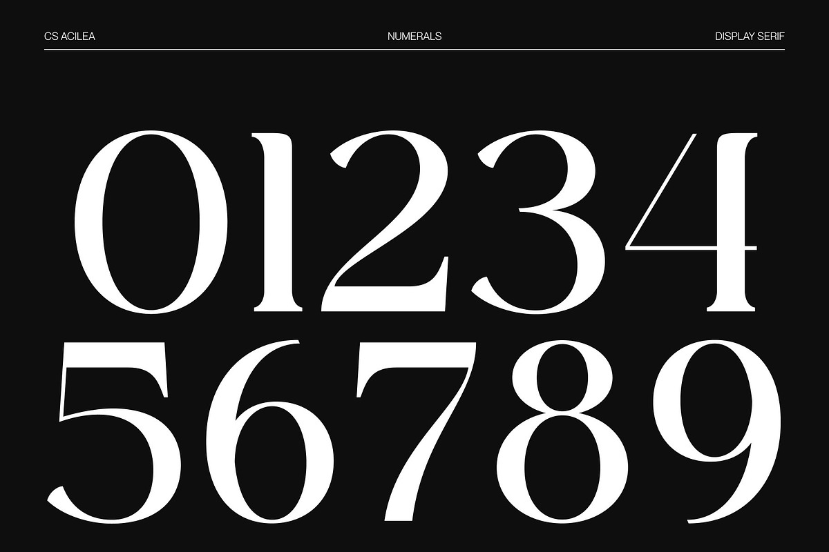 CS Acilea – Modern Serif Font, a Serif Font by Craft Supply Co. (Photo 4 of 8)