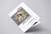 Funeral Program Template, a Brochure Template by retrographix (Thumbnail 3 of 4)