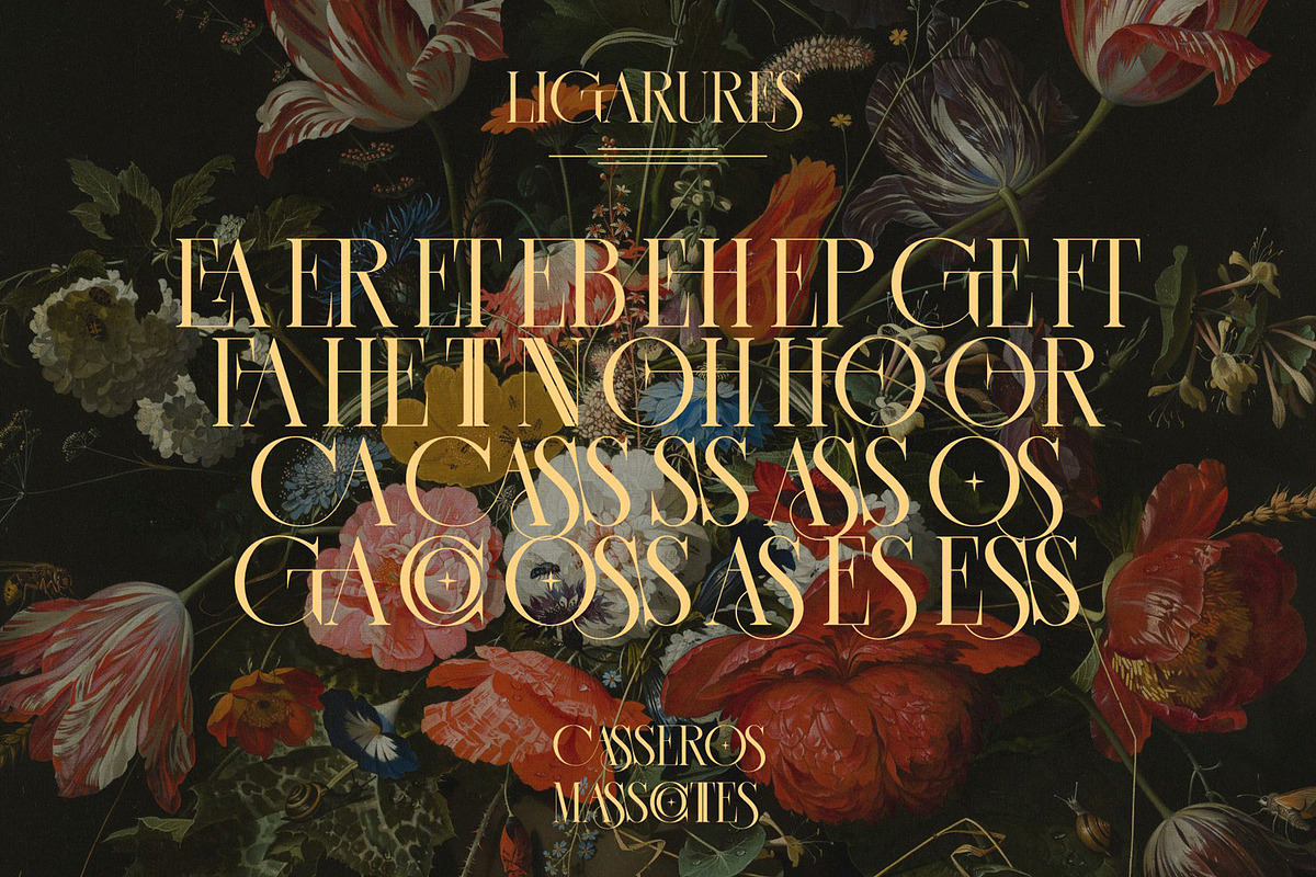 CASSEROS MASSCOTTES Elegant Serif, a Serif Font by Alfinart (Photo 8 of 11)