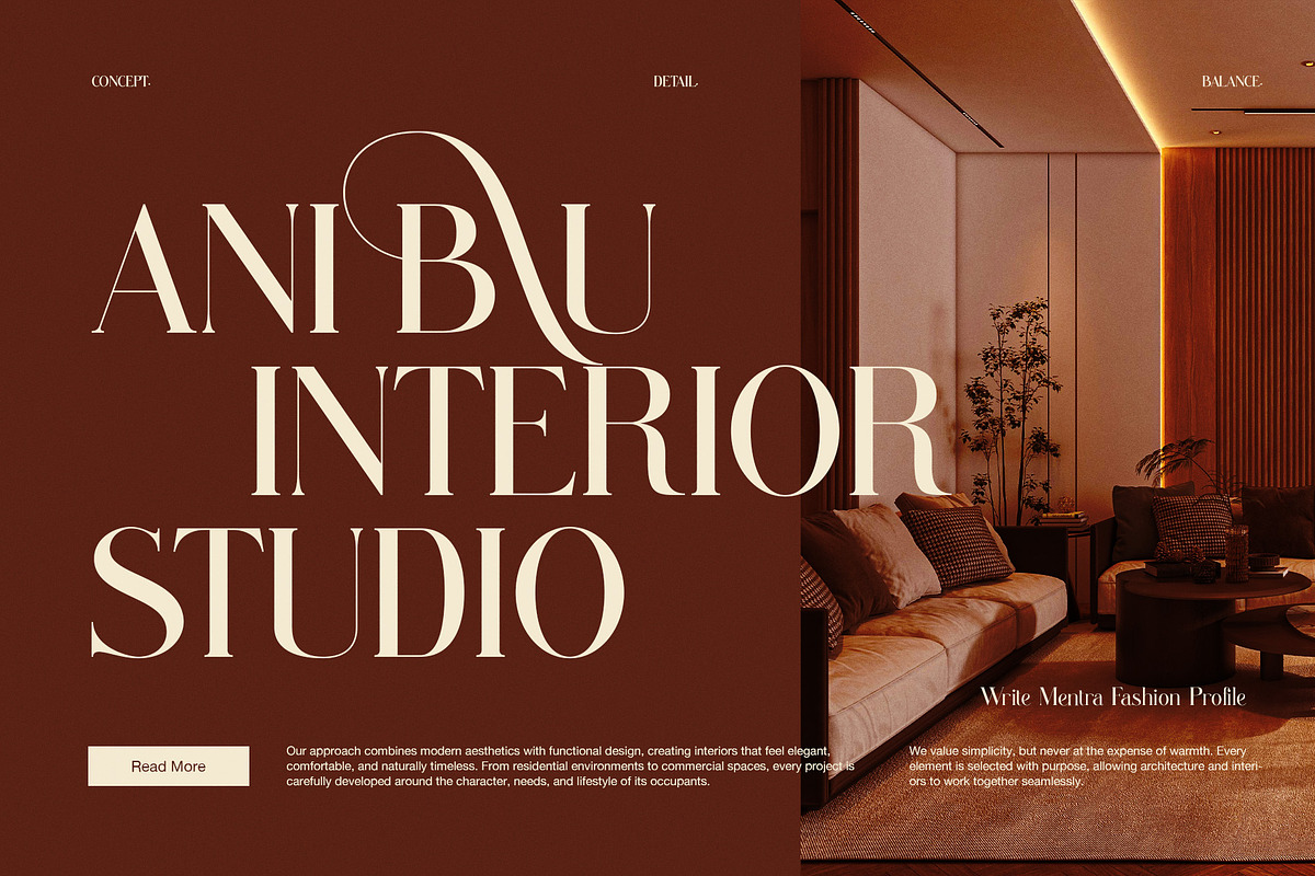 Kenna Elegant Serif Display Font, a Serif Font by Perfectype (Photo 6 of 8)