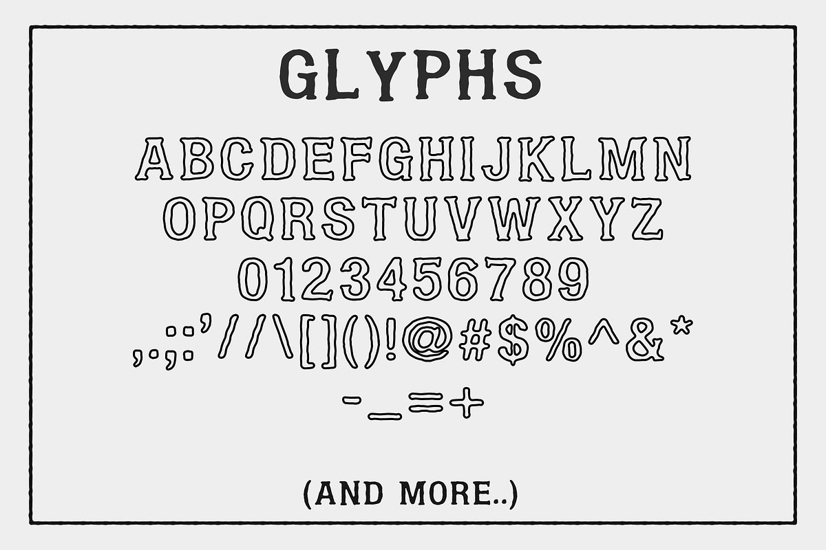 FORGED - Font and Illustration Pack preview 5