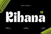 CS Rihana – Display Sans Font, a Sans Serif Font by Craft Supply Co. (Thumbnail 1 of 8)