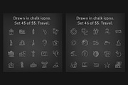 1100 Chalkboard vector icons pack, an Outline Icon by Visual Generation (Thumbnail 30 of 31)