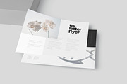 US Letter Landscape Flyer Mockups, a Product Mockup by GfxFoundry (Thumbnail 3 of 6)