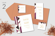 Elegant Art Deco Wedding Invitation, an Invitation Template by Lyllopop (Thumbnail 4 of 4)