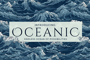 OCEANIC - Seamless Ocean Patterns