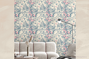 Valentine Toile Seamless pattern, a Pattern Graphic by STUDIO CHOTI (Thumbnail 6 of 8)