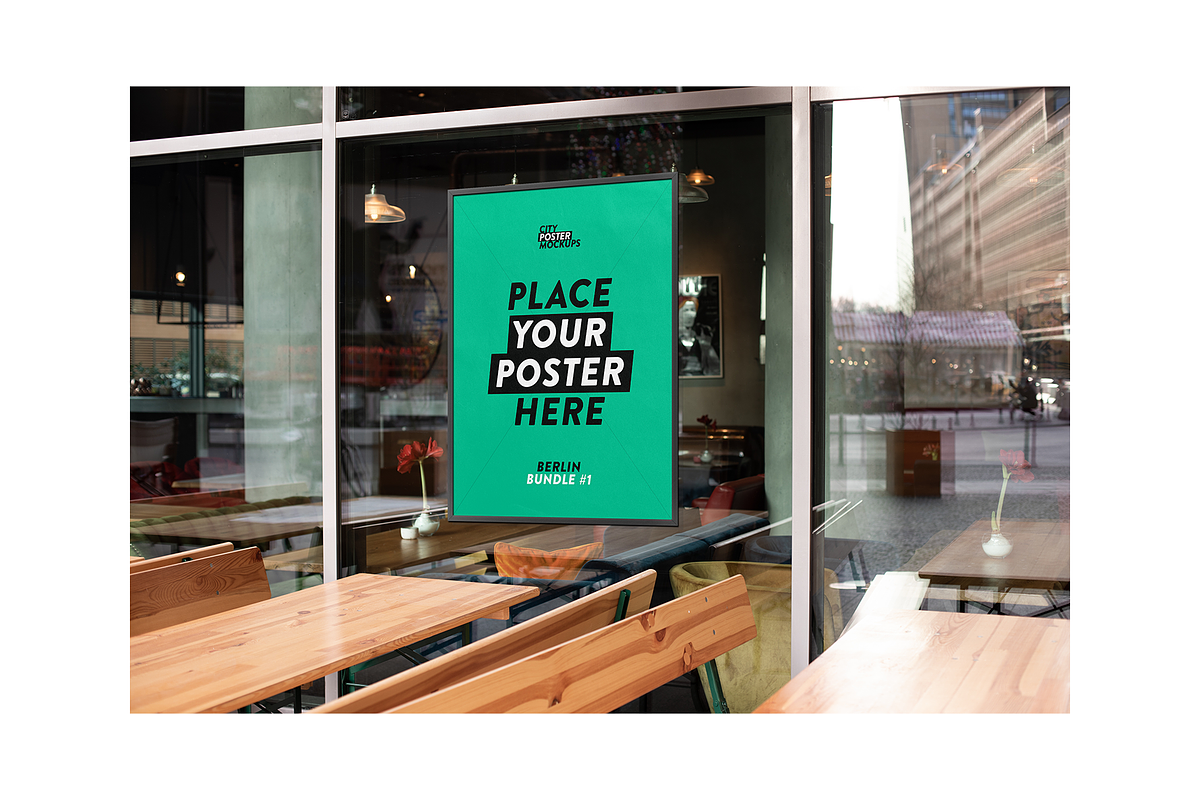 City Poster Mockup Bundle #1, a Print Template by City Poster Mockups (Photo 16 of 19)