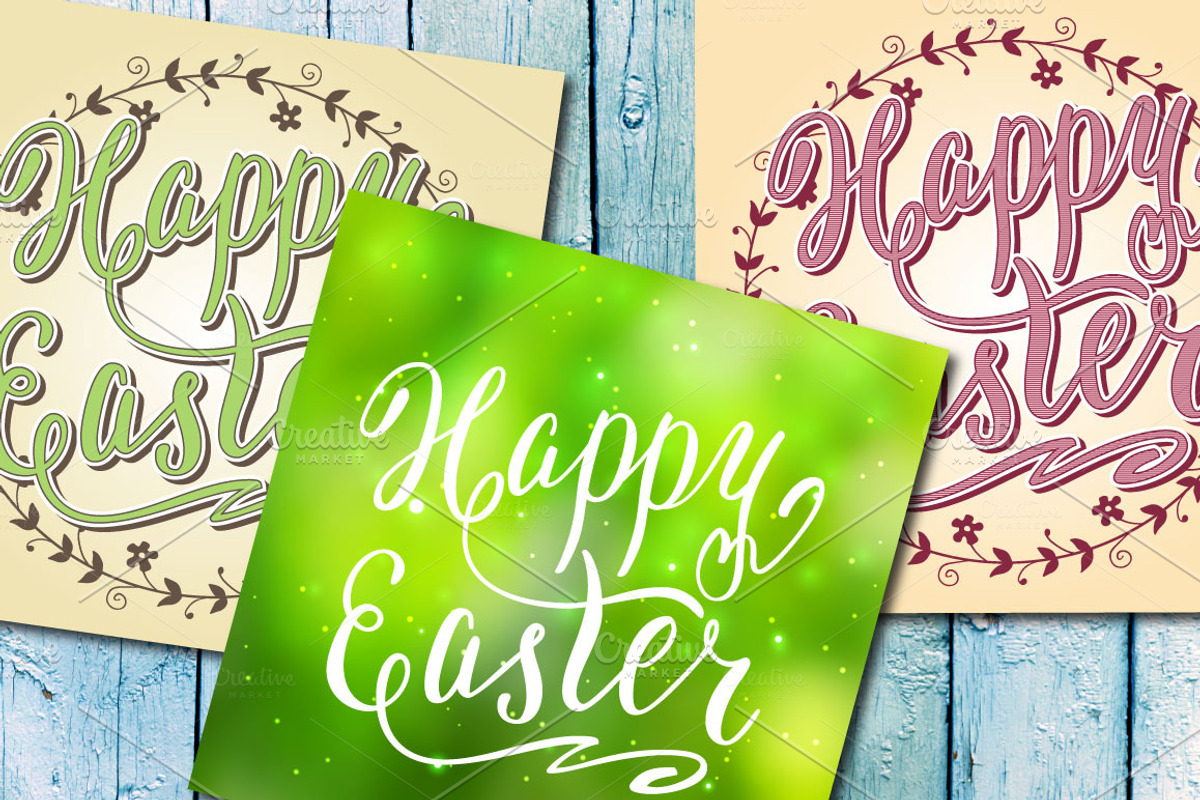 3 Easter Greetings, a Card Template by Sunny Design (Photo 2 of 2)