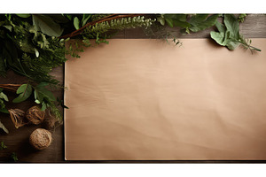 rustic paper table background ai, a Background Photo by pikepicture
