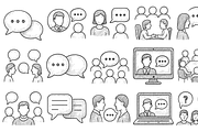Communication Icon Set, an Object Graphic by nikagraphic (Thumbnail 3 of 3)