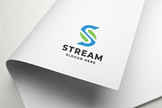 Stream Modern Letter S Logo, a Branding & Logo Template by Design_Planet (Thumbnail 2 of 3)