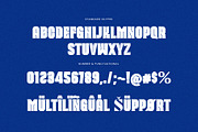 Morena Modern Futuristic Sans Serif, a Sans Serif Font by Perfectype (Thumbnail 7 of 7)