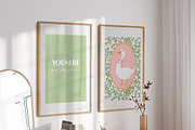 Girls Nursery Prints Bundle, a Background Graphic by Artemsky (Thumbnail 5 of 13)