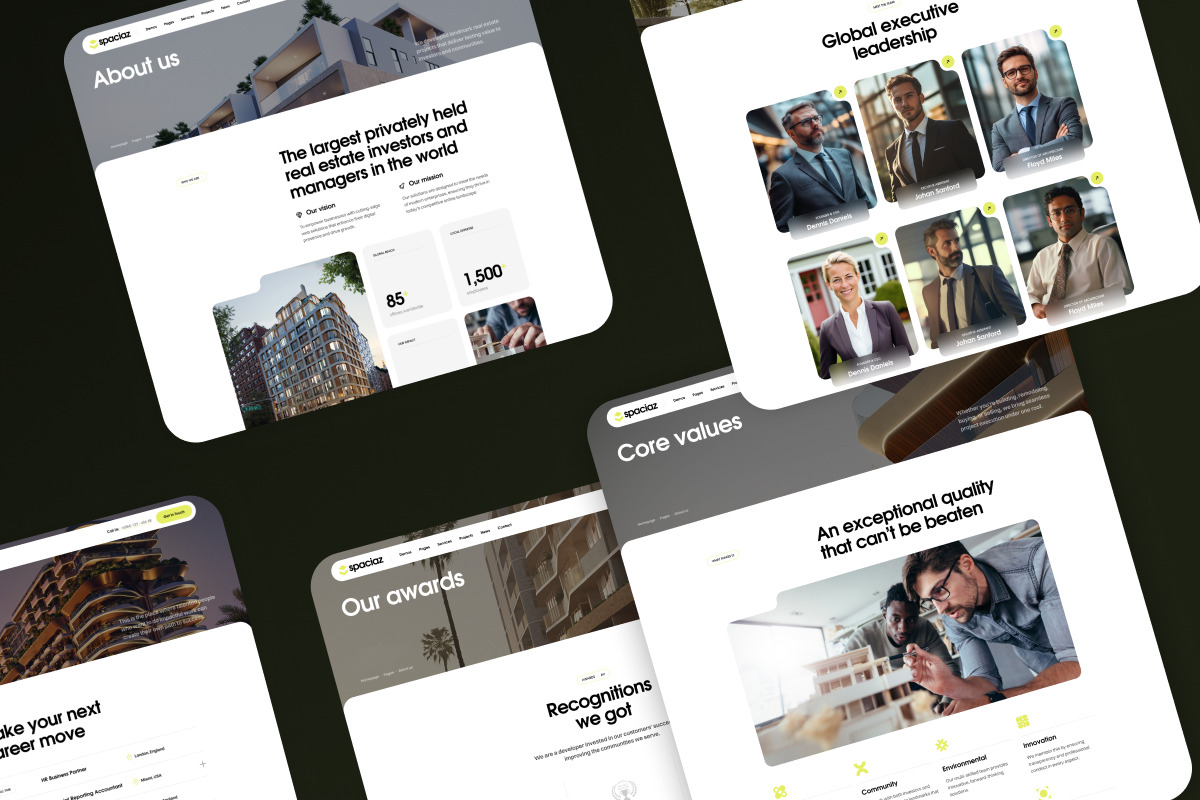 Spaciaz–Real Estate & Construction, a WordPress Template by Opal Wordpress Theme (Photo 4 of 6)