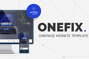 Onefix - Responsive Onepage Template