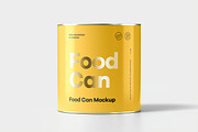 Food Can Mock-up, a Packaging Mockup by zippypixelstudio (Thumbnail 12 of 15)