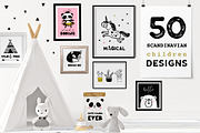 Scandinavian style decor & design, a Decorative Illustration by Marish (Thumbnail 1 of 8)