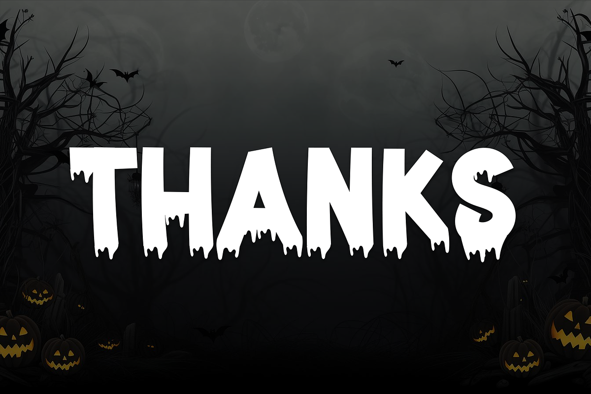 Super Spooky | Script Font, a Script Font by Scratchones (Photo 8 of 8)