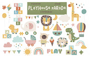 Playhouse parade set, an Education Illustration by Poppymoondesign (Thumbnail 1 of 5)