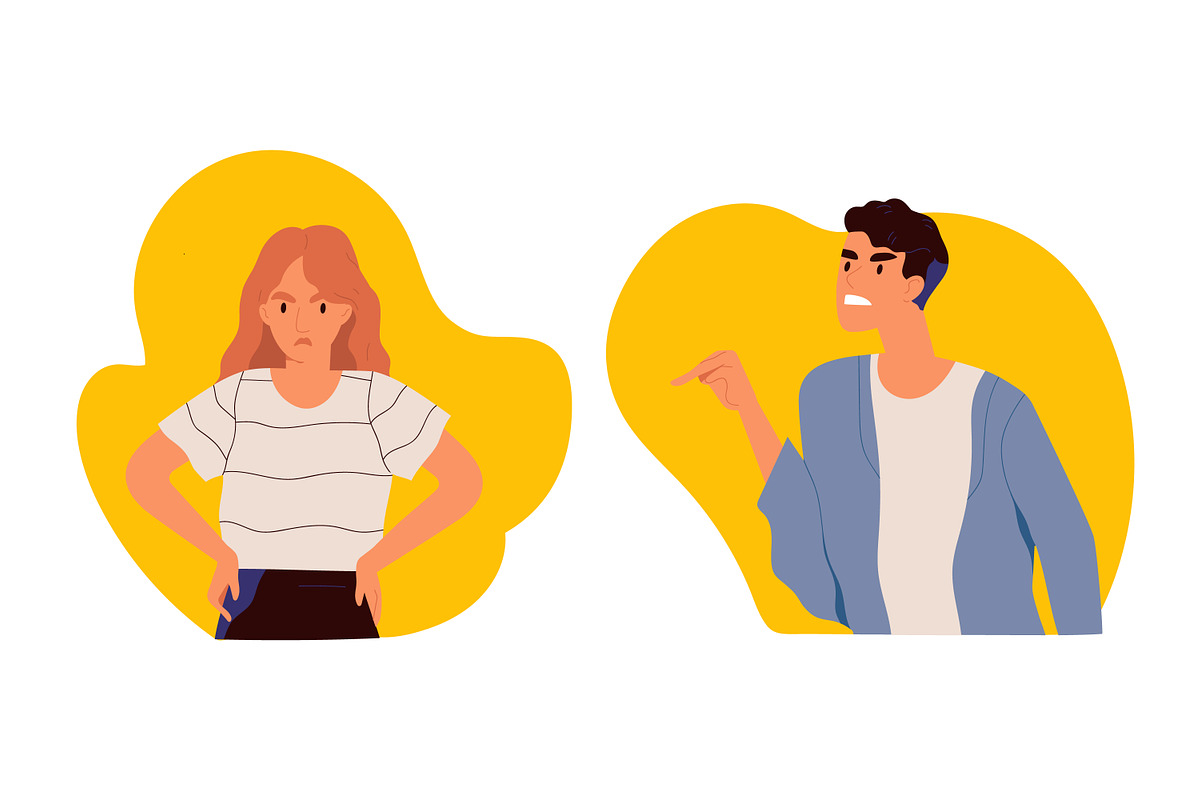 Angry, furious people set, a Person Illustration by Good Studio (Photo 5 of 6)