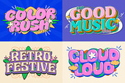3D Groovy Pop Text Effect, a Layer Style Add-On by Matsero (Thumbnail 4 of 4)