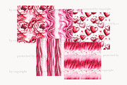 Valentine's Day Seamless Pattern, a Pattern Graphic by GlamArtZhanna (Thumbnail 3 of 4)