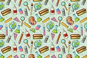 Back to school vector and pattern, an Object Graphic by Alenarozova (Thumbnail 2 of 3)