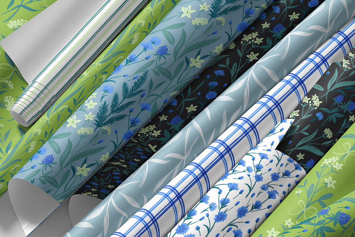 Meadow Flowers, a Pattern Graphic by MarynArts (Photo 5 of 9)