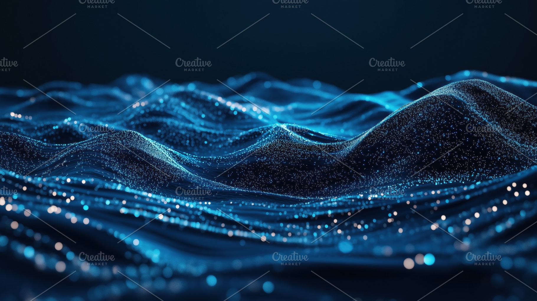 A mesmerizing abstract representation of flowing waves illuminated with shimmer, a Photo by Textures & Backgrounds