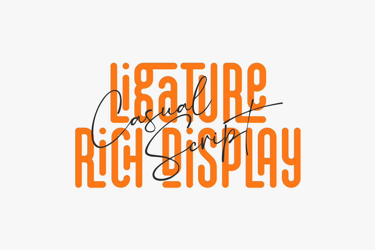 That Appeal - creative font duo, a Script Font by VP Fonts (Photo 7 of 19)