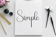 Samantha Handwriting, a Handwritten Font by InermediaSTUDIO (Thumbnail 8 of 8)