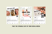 Beauty Salon Social Media, a Social Media Template by Sincerely Media (Thumbnail 3 of 9)