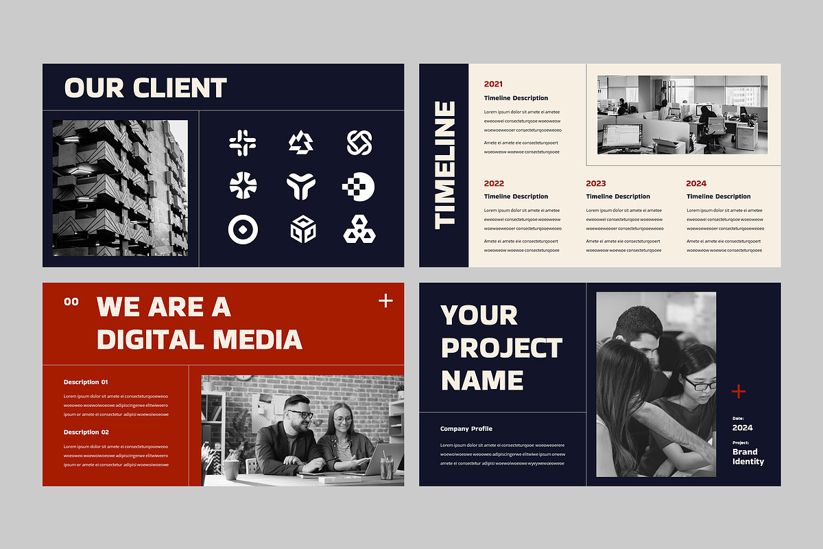 IDEOLOZI - Company Profile PPT, a Presentation Template by rgbryand (Photo 5 of 9)