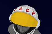 DIY Astronaut Helmet template, an Object Graphic by PolyFish (Thumbnail 6 of 7)