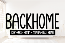 Backhome | Script Font