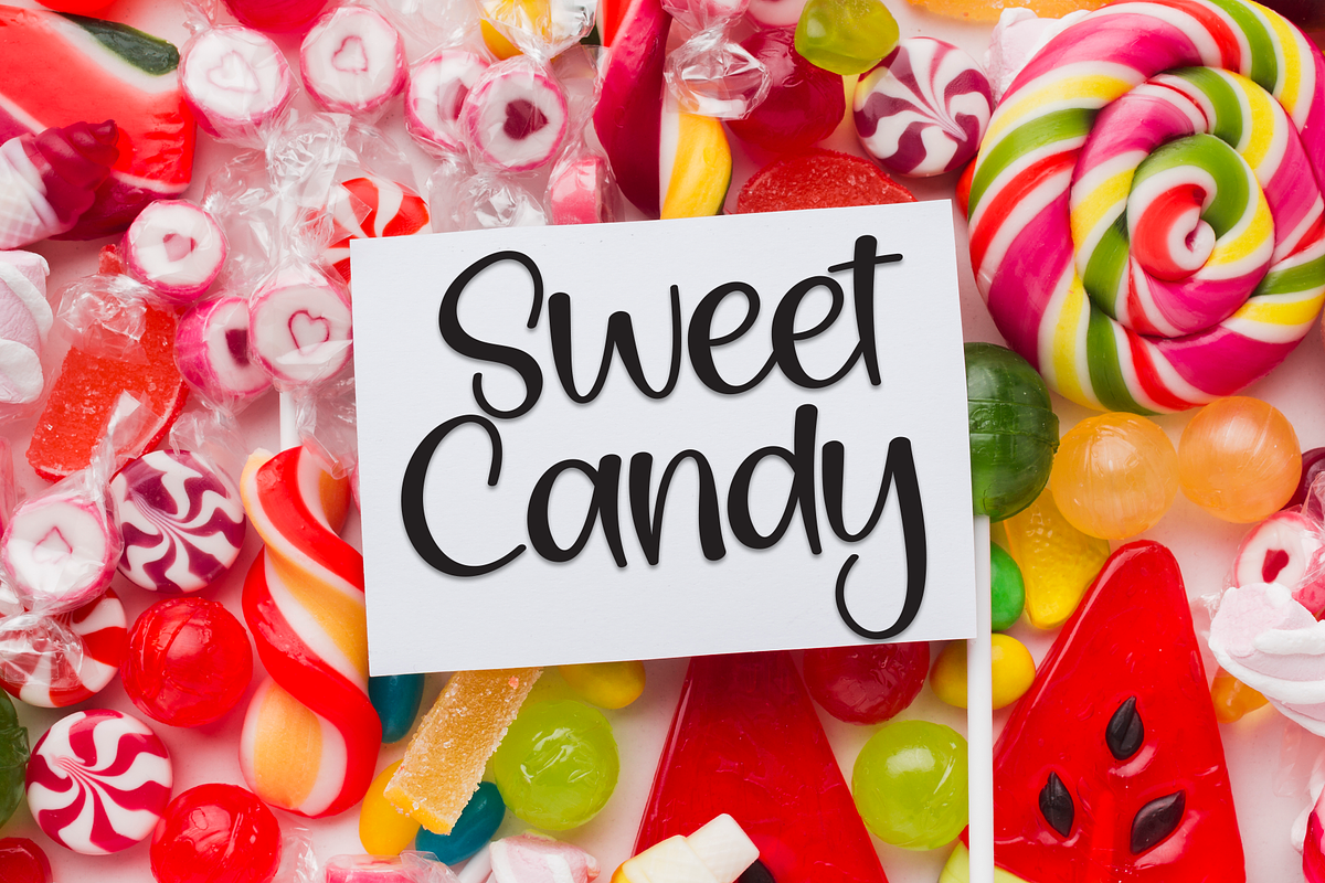 Smoothies | Script Font, a Handwritten Font by Scratchones (Photo 3 of 8)