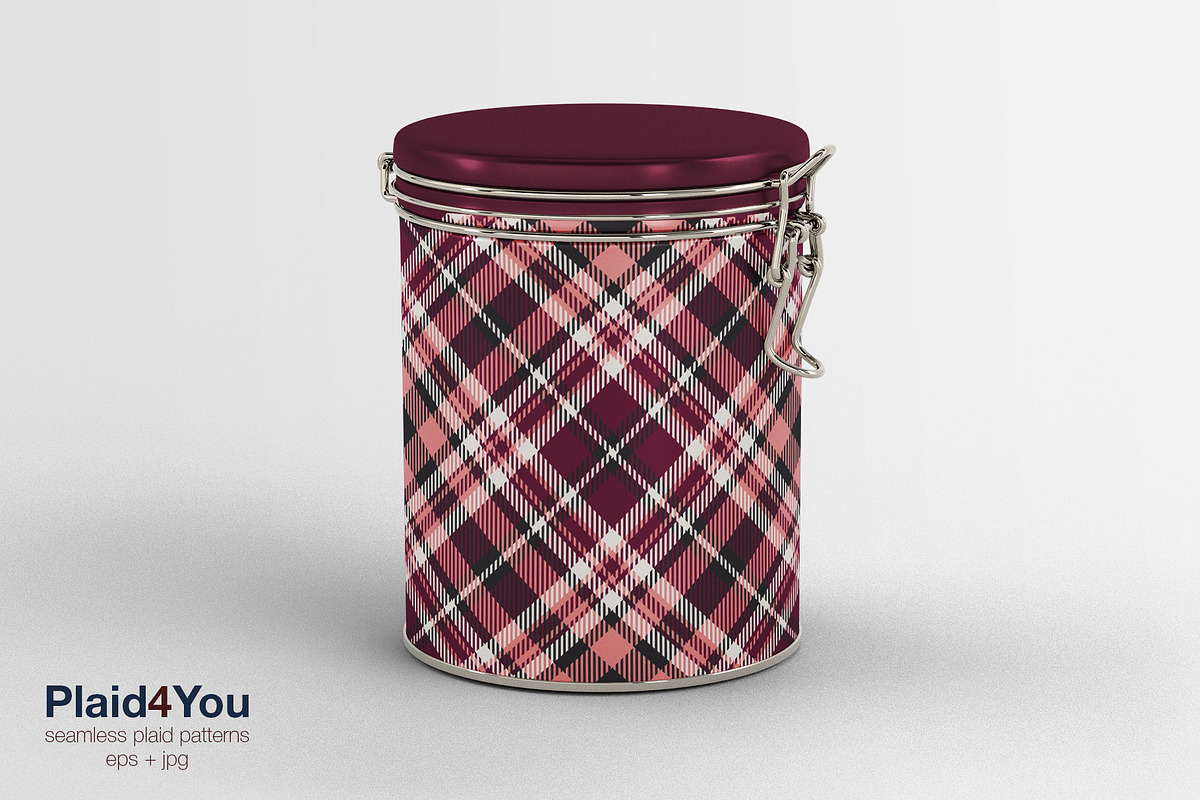 #29 Modern Seamless Plaid Patterns, a Pattern Graphic by Plaid4You (Photo 6 of 9)