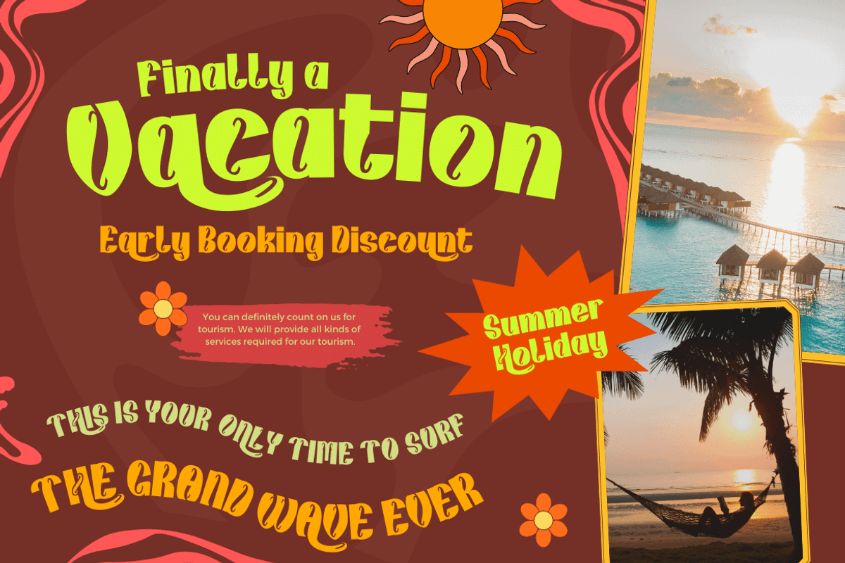 Kunhety | Groovy Retro Font, a Sans Serif Font by twinstd (Photo 9 of 12)