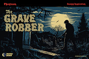 PM Phantasm Spooky Retro Font, a Serif Font by Paper Moon Graphic Supply (Thumbnail 12 of 16)