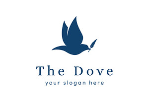 Dove logo vector illustration., a Branding & Logo Template by LOGOCREATIVE