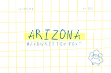 Arizona Hand-written Font