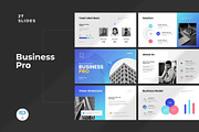 Business Pro Presentation Template, a Presentation Template by Fit-tee (Thumbnail 1 of 6)