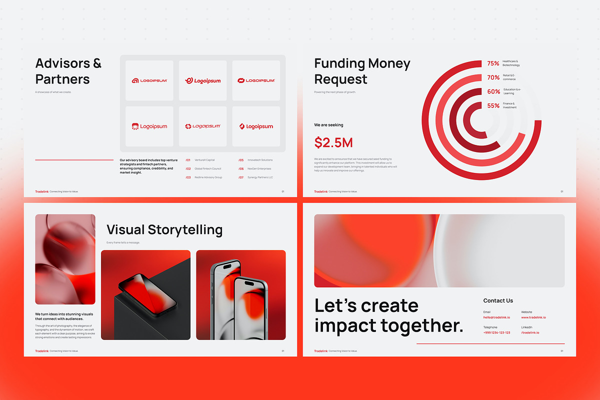 Company Pitch Deck PowerPoint preview 5