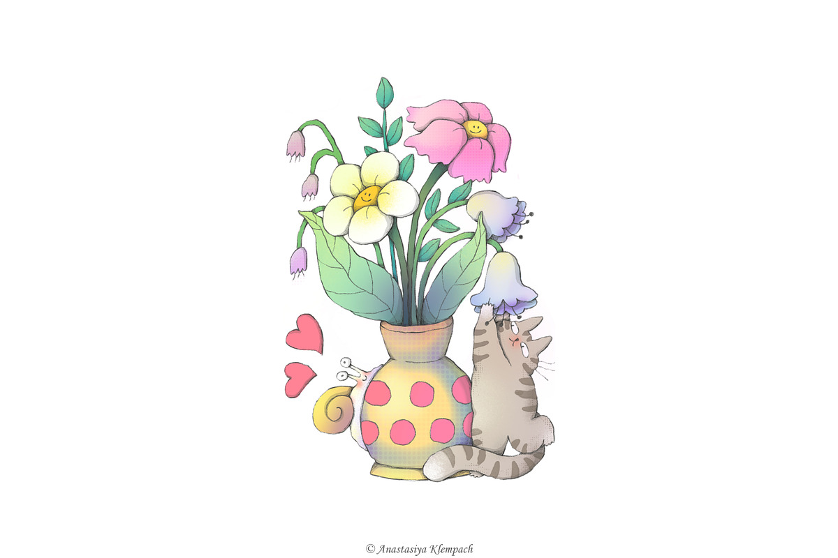 Very Cute Cuties, an Illustration by Anastasiya Klempach (Photo 9 of 14)