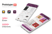 Prototype 86 - Template For Android, an UI Kit Template by App for Mobile & Website (Thumbnail 1 of 28)