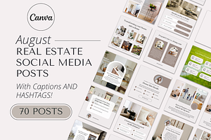 August Real Estate Social Media Post