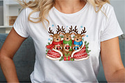 Merry Christmas Reindeer PNG Sublima, an Illustration by Sublimation Artist (Thumbnail 4 of 9)