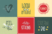 Iolanthe. Retro Handwritten Font., a Sans Serif Font by Wewhitelist (Thumbnail 5 of 13)
